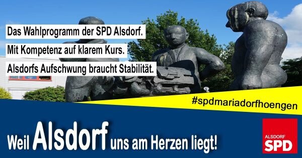 hier werden unter anderem die Themen Bildung, Energie, Stadtteile und Attraktivität beworben