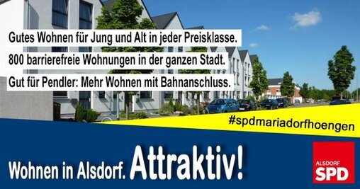 hier werden unter anderem die Themen Bildung, Energie, Stadtteile und Attraktivität beworben